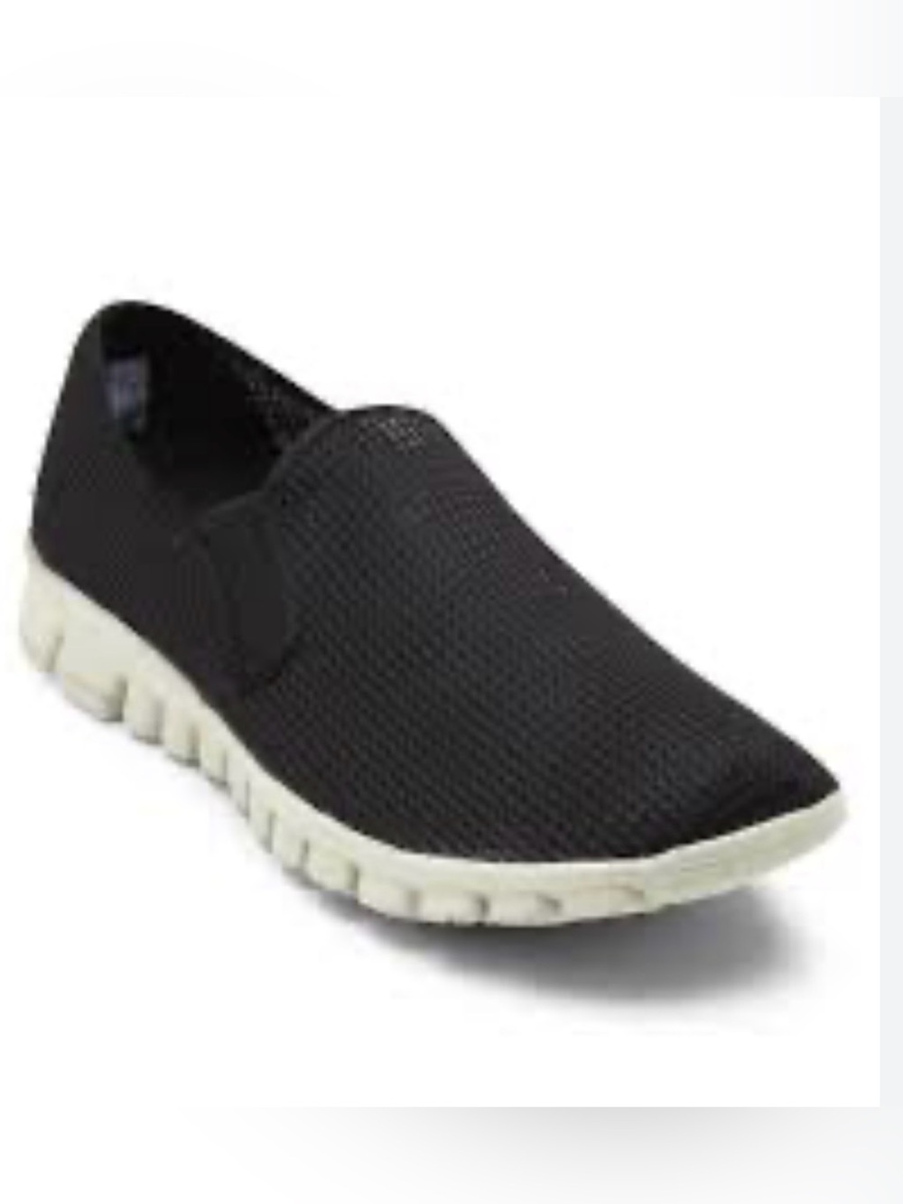 NoSox Wino Men's Black Slip-On Knit Shoe Size 14W